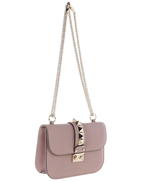 VALENTINO GARAVANI スモール ロック ショルダーバッグ W2B0312VITP45 プードル ヴァレンティノ バッグ スタッズ コピー