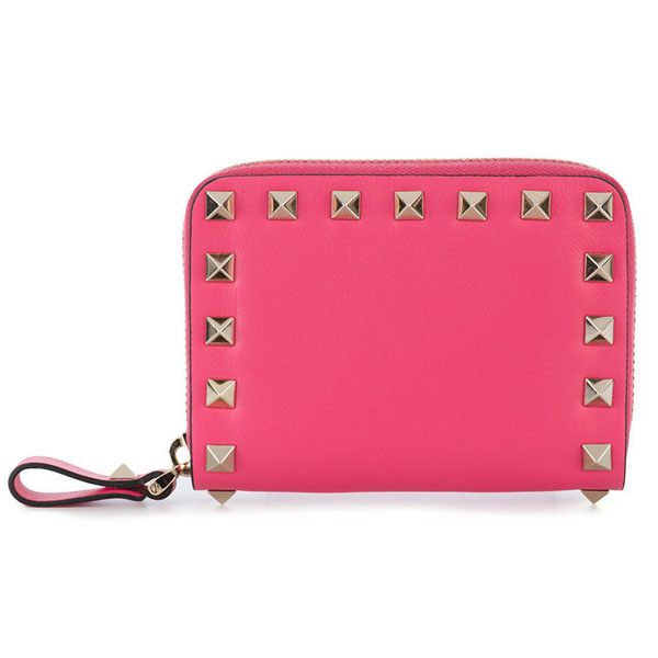 VALENTINO 折りたたみ財布 スタッズウォレット ヴァレンティノ 財布 コピー