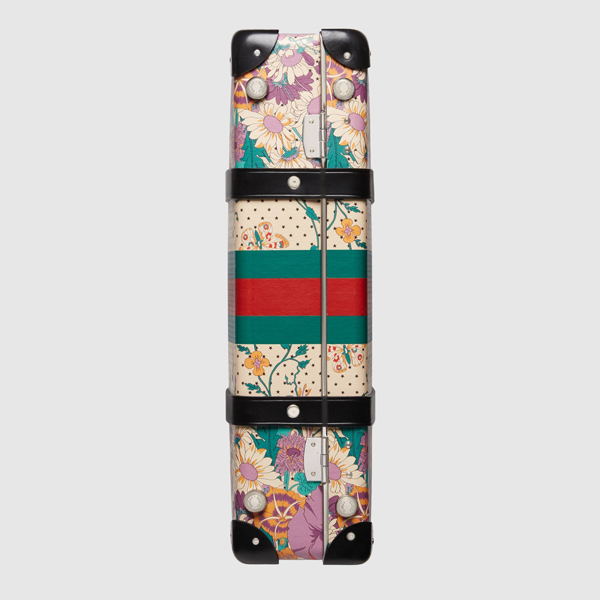 グローブトロッター ブリーフケース フローラルプリント