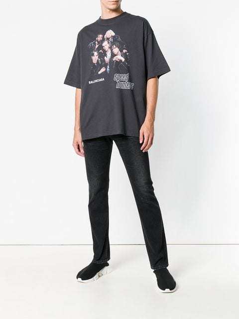 バレンシアガ コピー バレンシアガサイズ僅か スピードハンターオーバーサイズTシャツ