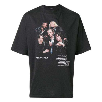 バレンシアガ コピー バレンシアガサイズ僅か スピードハンターオーバーサイズTシャツ