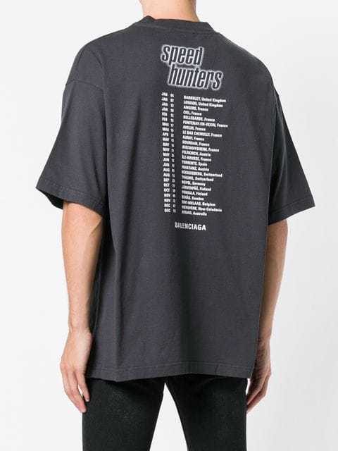 バレンシアガ コピー バレンシアガサイズ僅か スピードハンターオーバーサイズTシャツ